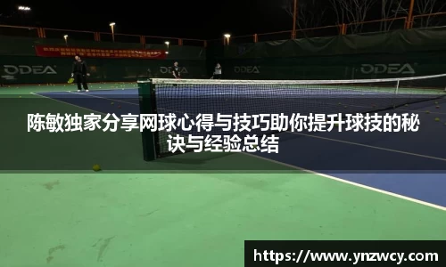 陈敏独家分享网球心得与技巧助你提升球技的秘诀与经验总结